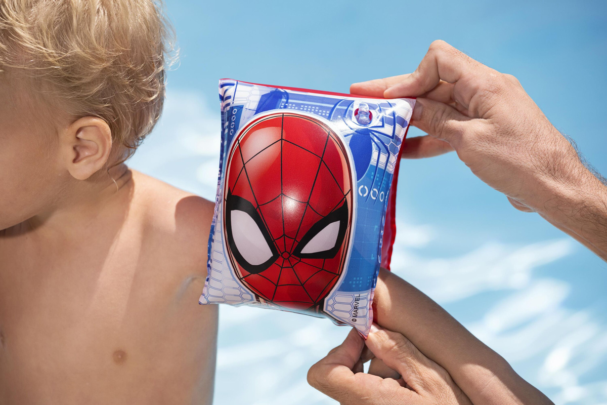 BESTWAY μπρατσάκια 98001, 23x15cm, 3-6 ετών, Spider-Man - Image 2