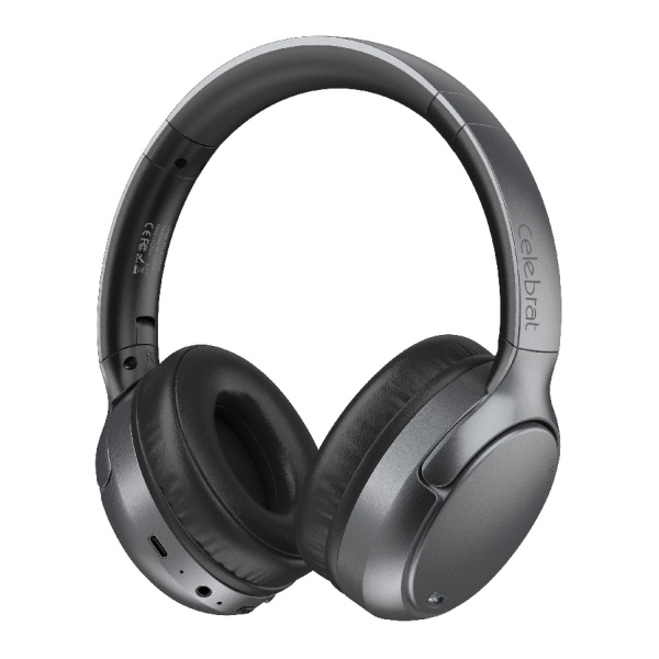CELEBRAT headphones A41, ασύρματα & ενσύρματα, 40mm, 400mAh, ANC, μαύρα