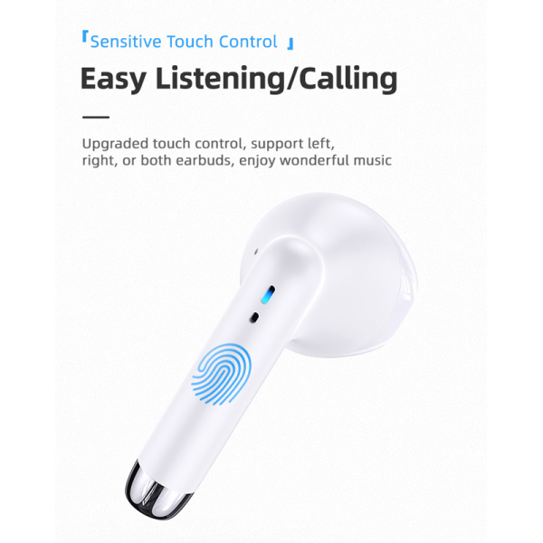 Alternative view of USAMS earphones IA04 με θήκη φόρτισης, True Wireless, Φ13mm, μαύρα