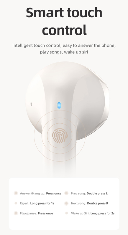 USAMS earphones με θήκη φόρτισης US-YO17, True Wireless, Φ13mm, μαύρα - Image 4