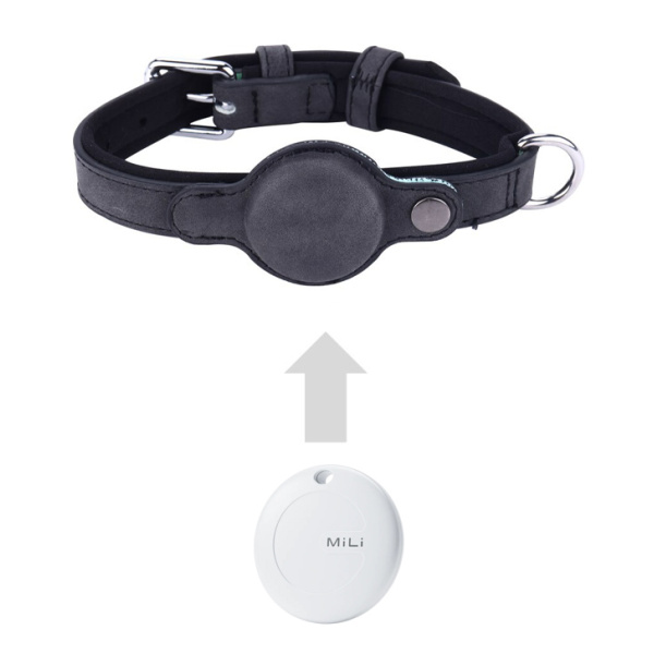 Alternative view of MILI κολάρο με θήκη smart tag MiCollar για σκύλους, small, μαύρο