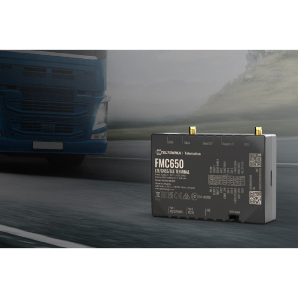 Alternative view of TELTONIKA GPS Tracker οχημάτων FMC650, 4G/GNSS/Bluetooth