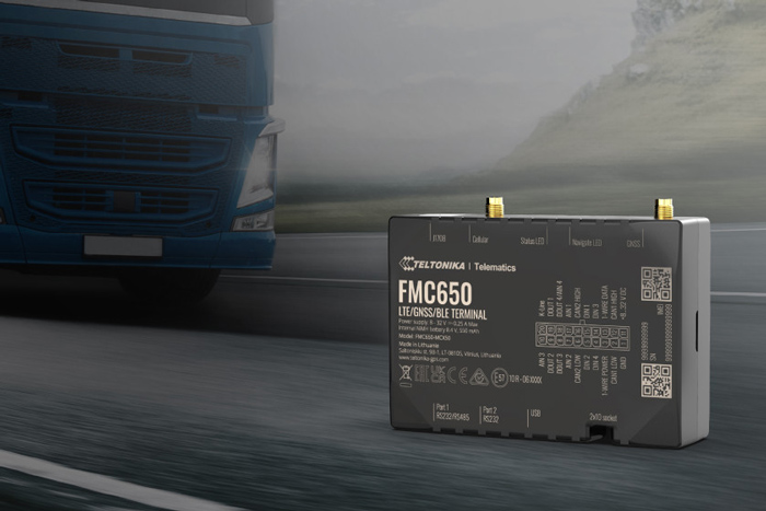 TELTONIKA GPS Tracker οχημάτων FMC650, 4G/GNSS/Bluetooth - Image 2