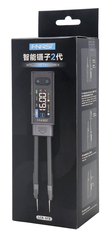 FNIRSI ψηφιακό LCR/ESR tester LCR-ST2 Plus, επαναφορτιζόμενο - Image 4