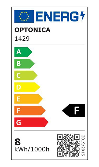 OPTONICA LED λάμπα candle C37 1429, 8W, 4500K, 710lm, E14 - Image 2