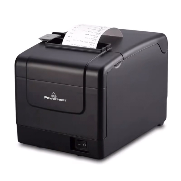Alternative view of POWERTECH θερμικός εκτυπωτής αποδείξεων PT-1304, USB/LAN, μαύρος