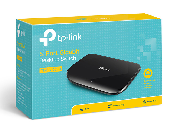 TP-LINK Gigabit Desktop Switch TL-SG1005D 5 Θυρών, Ver. 2.0 - Image 4