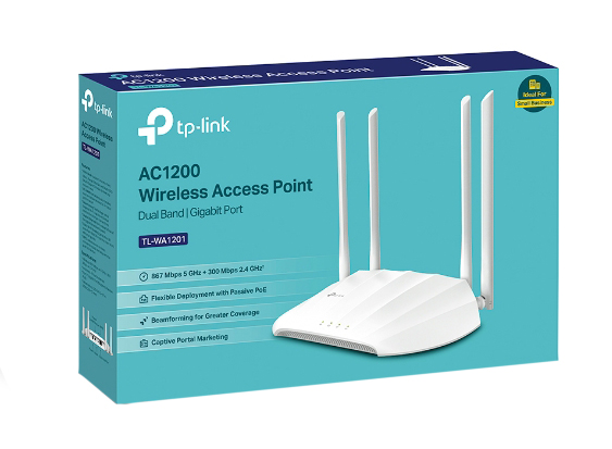 TP-LINK Wi-Fi access point TL-WA1201, Dual Band, Gigabit, PoE, λευκό - Image 6
