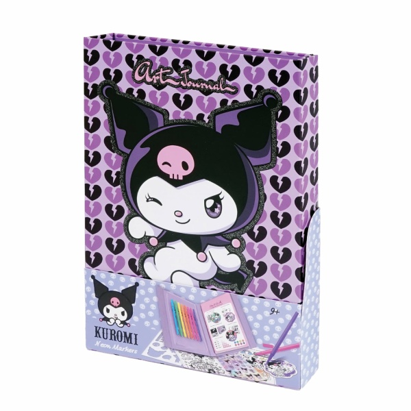 Alternative view of HappiHobbi Art Journal Neon Μαρκαδόροι Kuromi Για 9+ Ετών