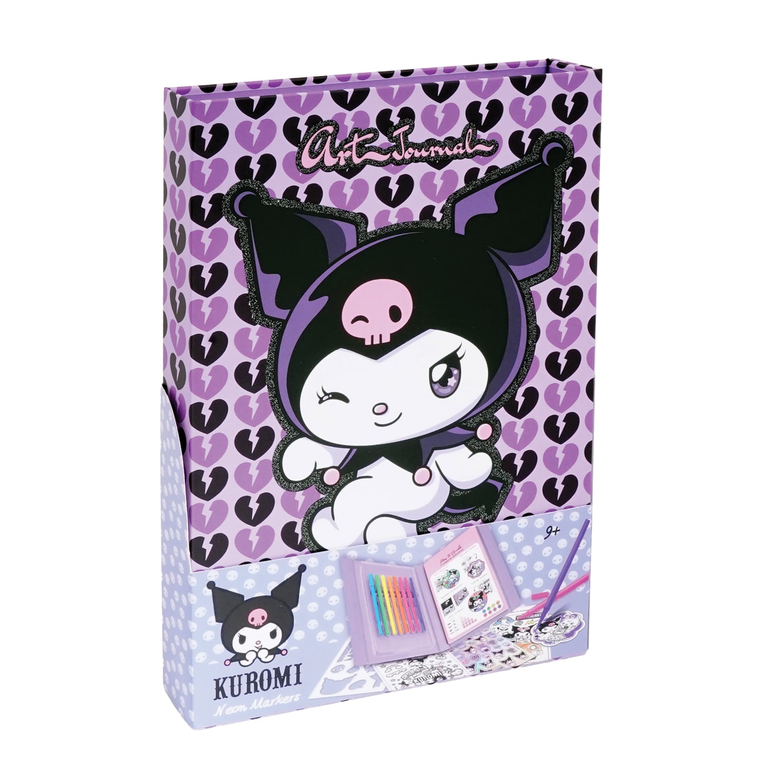 HappiHobbi Art Journal Neon Μαρκαδόροι Kuromi Για 9+ Ετών - Image 3
