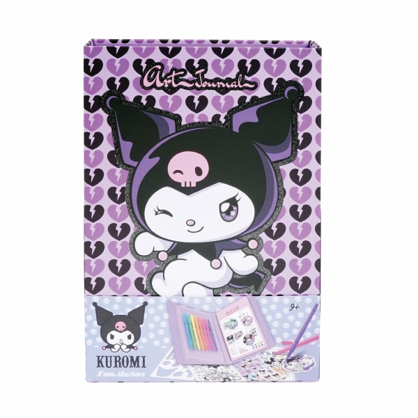 HappiHobbi Art Journal Neon Μαρκαδόροι Kuromi Για 9+ Ετών