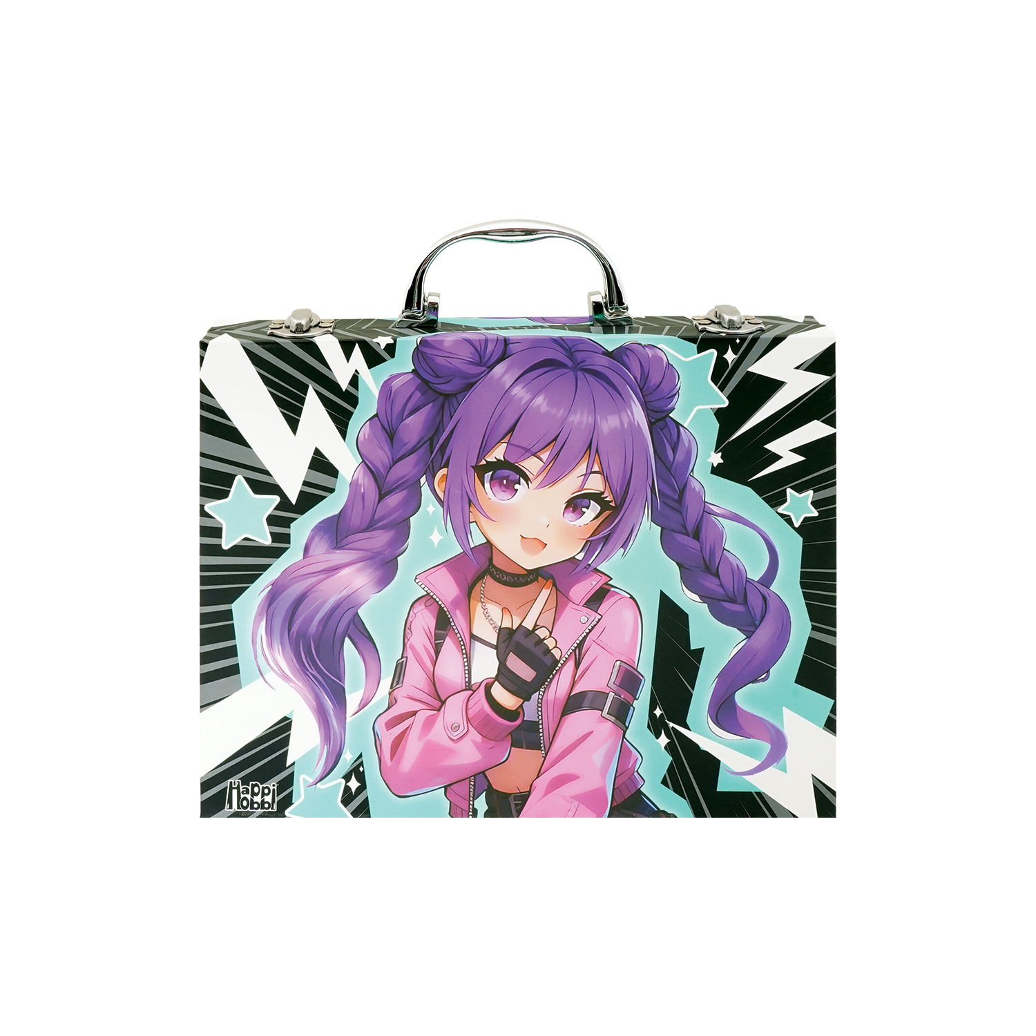 HappiHobbi Κασετίνα Ζωγραφικής Deluxe 50 Αξεσουάρ Manga Για 9+ Ετών - Image 5