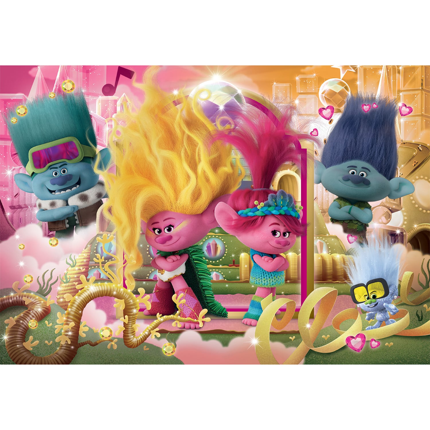 Clementoni Παζλ Super Color Trolls 104 τμχ - Image 3