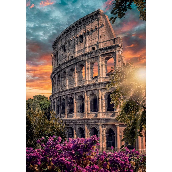 Alternative view of Clementoni Παζλ High Quality Collection Κολοσσαίο 500 τμχ - Compact Box