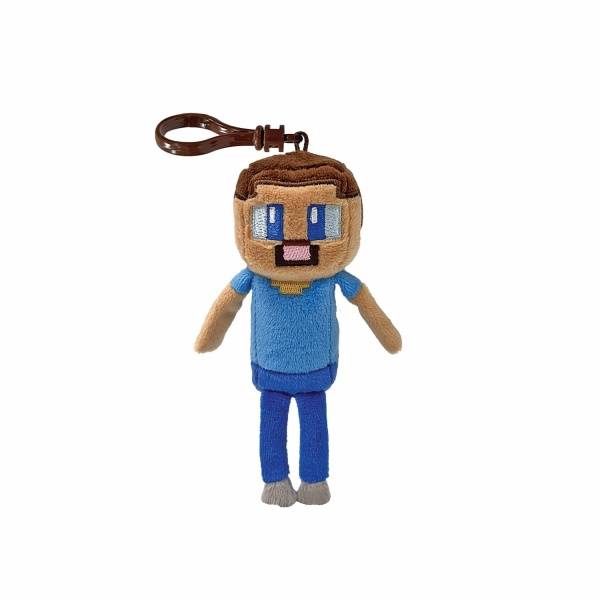 TY Χνουδωτό Beanie Babies Κλιπ Minecraft Steve 8,5εκ