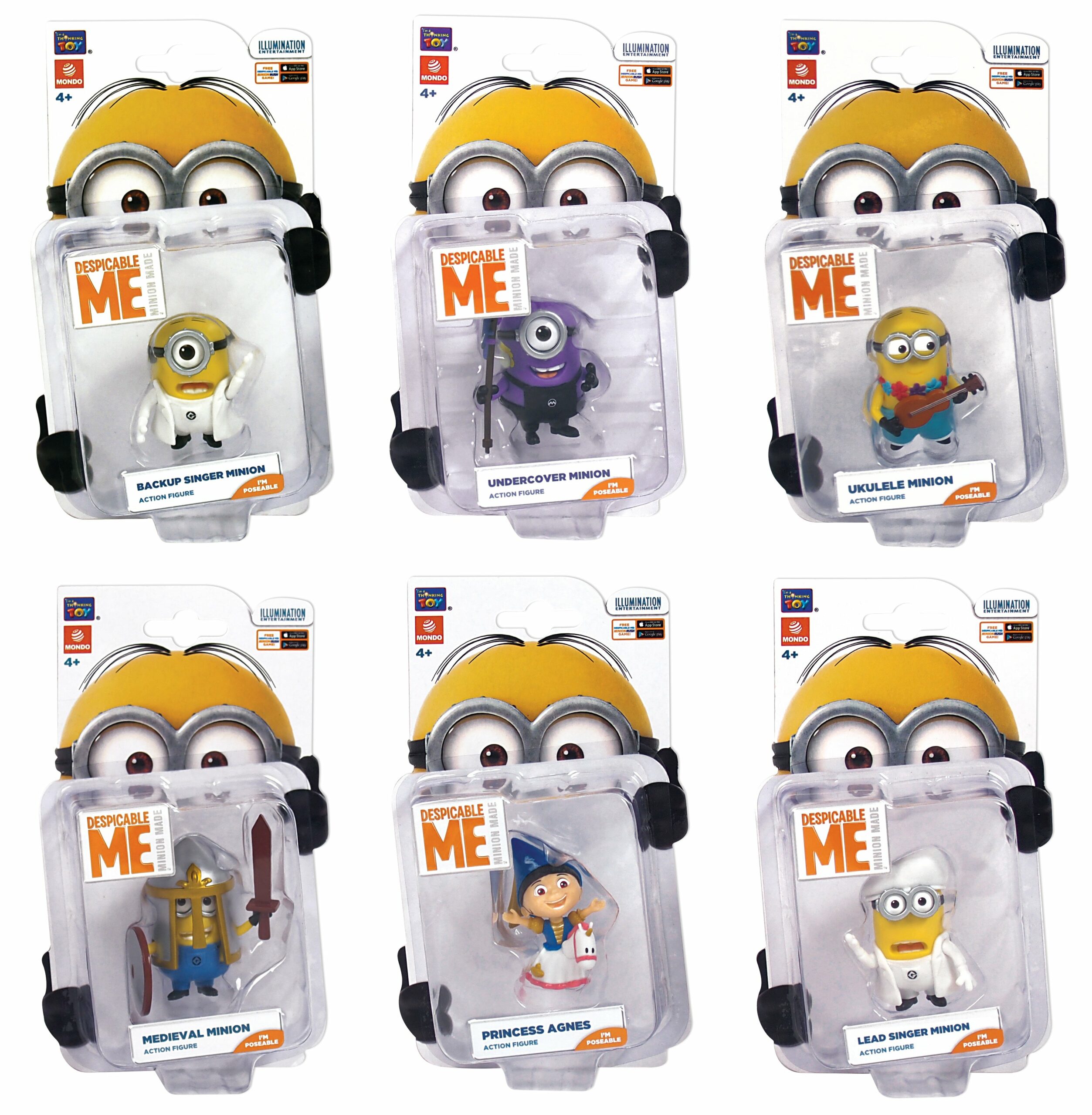 AS Minions Συλλεκτικές Φιγούρες Για 4+ Ετών