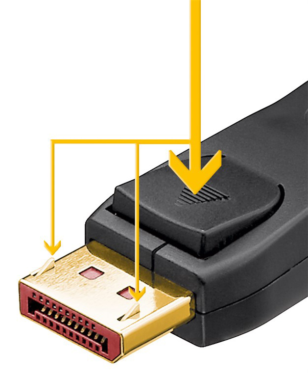 GOOBAY καλώδιο DisplayPort 74761, 16K/60Hz, 80 Gbps, 2m, μαύρο - Image 2