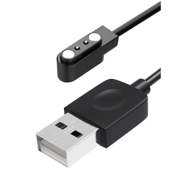ZEBLAZE USB καλώδιο φόρτισης για smartwatch Ares 3 Plus, μαύρο