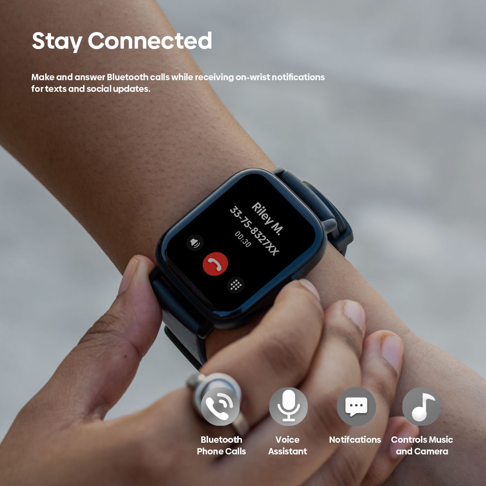 ZEBLAZE smartwatch Btalk Pro, heart rate, 1.91" TFT, μαύρο - Image 6