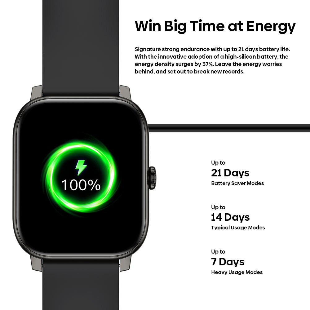 ZEBLAZE smartwatch Btalk Pro, heart rate, 1.91" TFT, μαύρο - Image 7