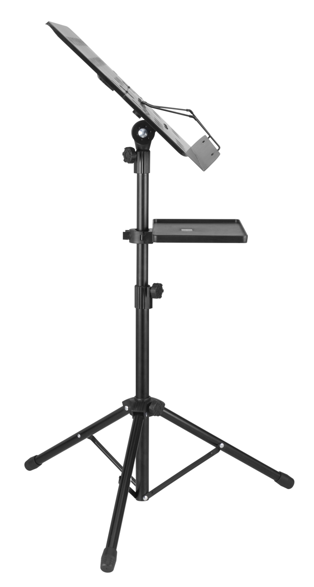 BRATECK αναλόγιο μουσικής MSS01-8, 75~150cm ύψος, με ράφι, μαύρο - Image 4
