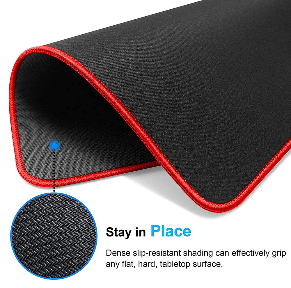POWERTECH gaming mouse pad PT-1282, 30x25x0.3cm, μαύρο - Image 3