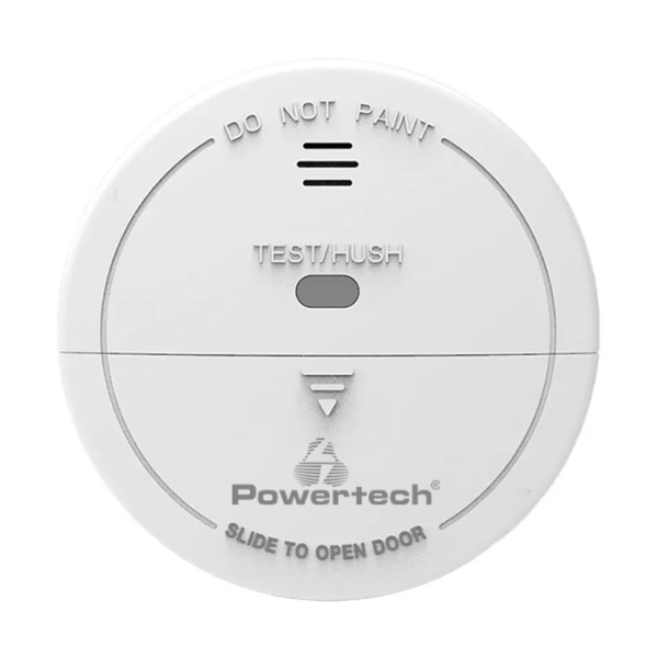 POWERTECH ασύρματος ανιχνευτής καπνού PT-1610 για συναγερμούς, 433MHz