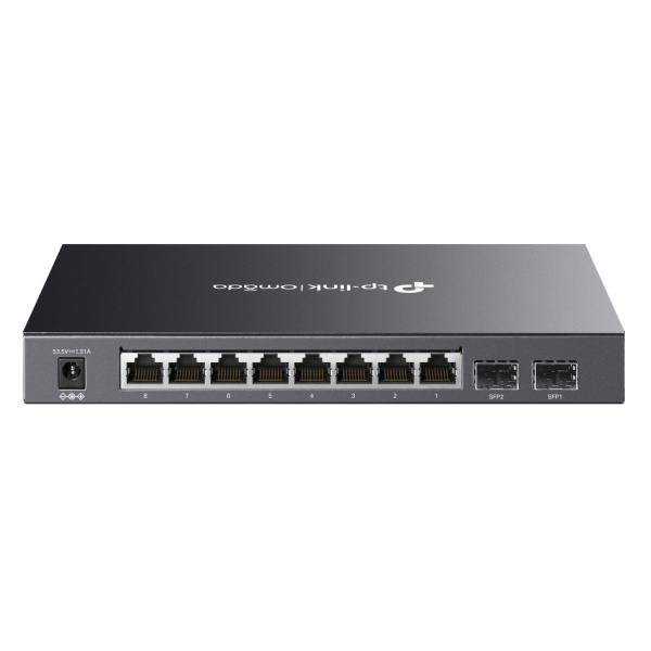 Alternative view of TP-LINK smart PoE+ switch SG2210P, 10-Port Gigabit, V 5.20