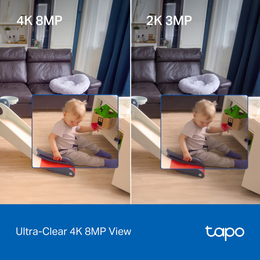 TP-LINK smart camera Tapo C260, 4K, WiFi, two-way audio, Pan/Tilt , Ver. 1.0 - Image 5