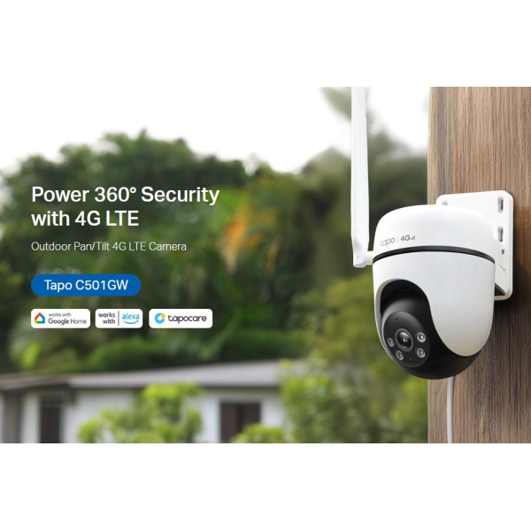 Alternative view of TP-LINK smart κάμερα Tapo C501GW, 1080p, 4G, PTZ, IP66, V2.0