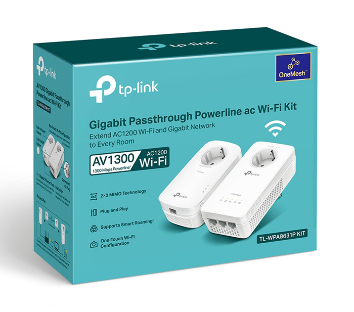 TP-LINK powerline ac WiFi TL-WPA8631P kit, AV1300 Gigabit, Ver. 3.0 - Image 7