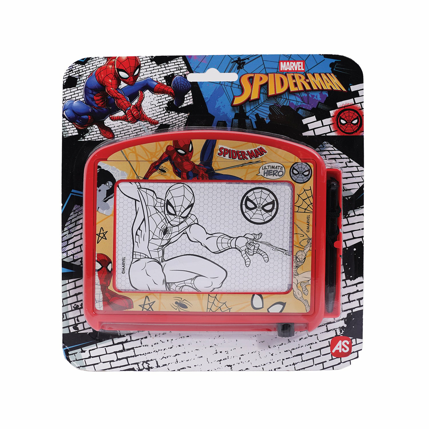 AS Πίνακας Γράψε Σβήσε Spider-Man Evergreen Travel Για 3+ Ετών