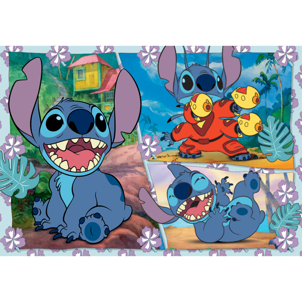 Alternative view of Clementoni Παιδικό Παζλ Maxi Super Color Disney Stitch 104 τμχ