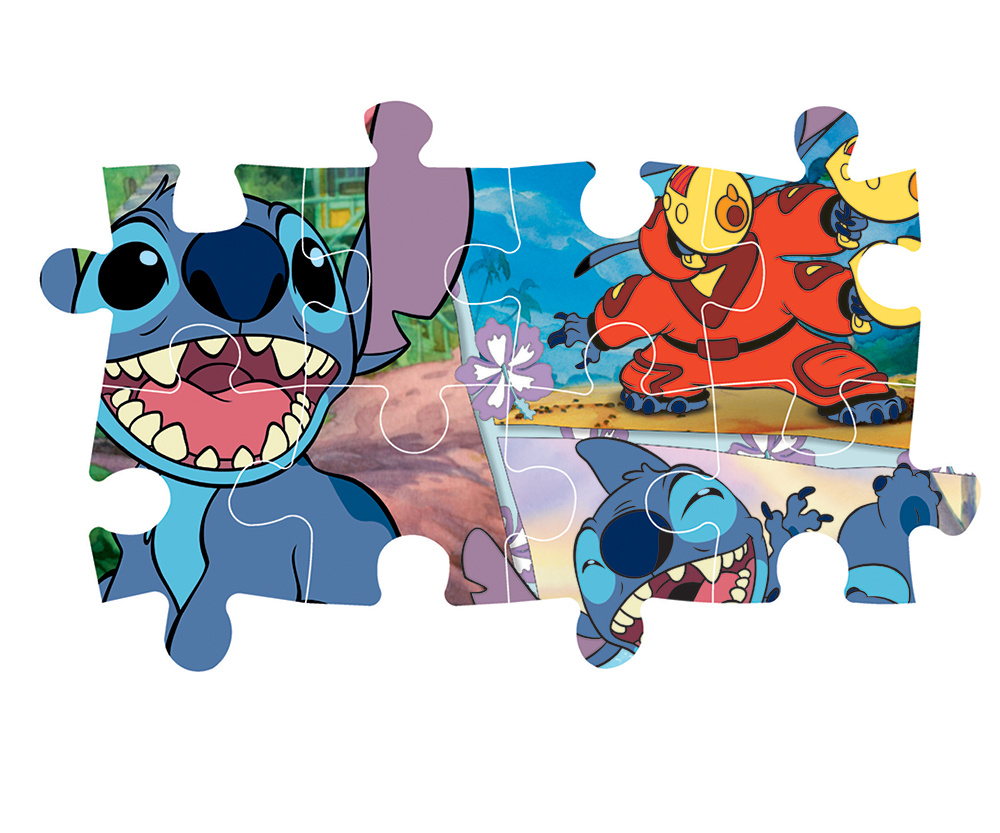 Clementoni Παιδικό Παζλ Maxi Super Color Disney Stitch 104 τμχ - Image 4