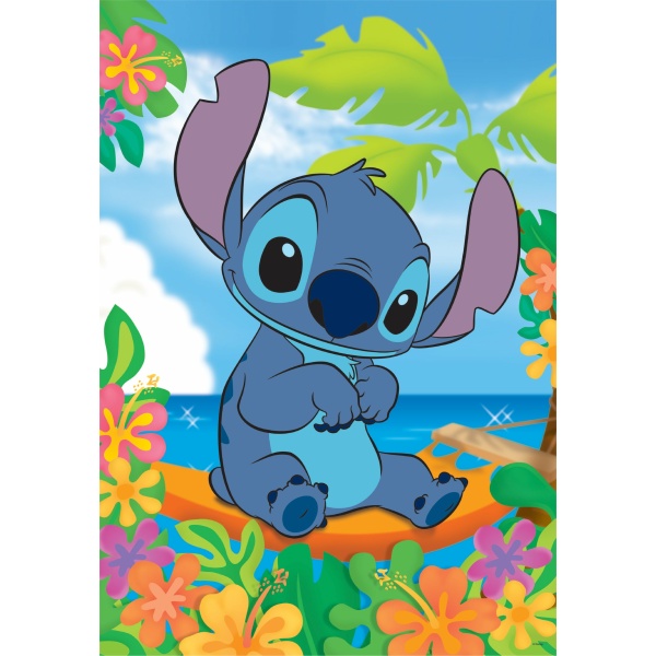 Alternative view of Clementoni Παιδικό Παζλ Super Color Disney Stitch 104 τμχ