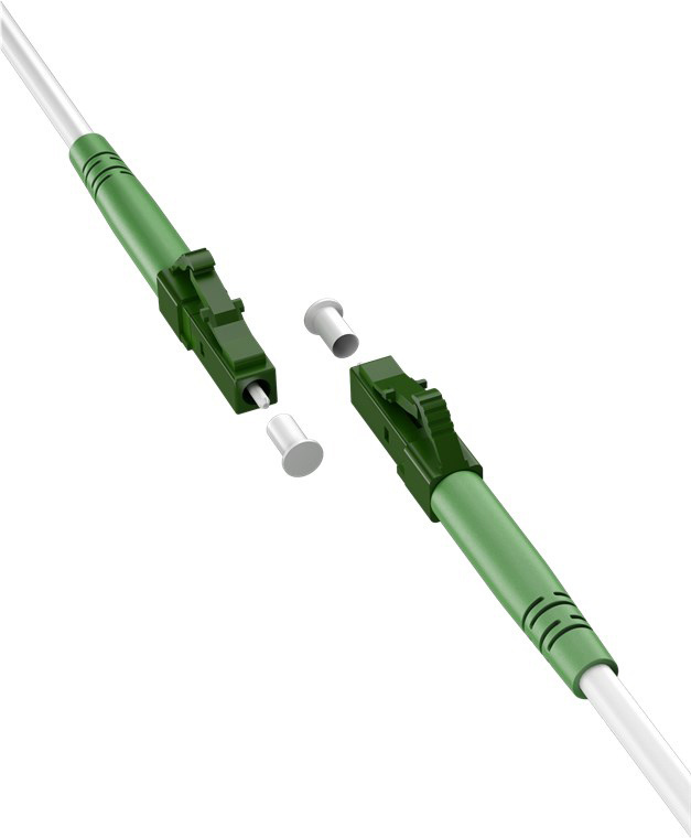 GOOBAY καλώδιο οπτικής ίνας LC-APC 59584, Singlemode OS2, 1m, λευκό - Image 2