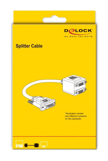 DELOCK HDMI splitter 65226 με Ethernet, 2 σε 1, 1080p, μαύρο - Image 2