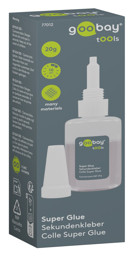 GOOBAY κόλλα Super Glue 77012, 20g - Image 7