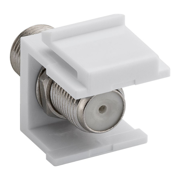 Alternative view of GOOBAY Keystone module SAT/Antenna 79474, λευκό