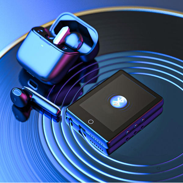 Alternative view of RUIZU MP3 player A6 με οθόνη αφής 2.8", 32GB, Bluetooth, ελληνικό μενού, μαύρο