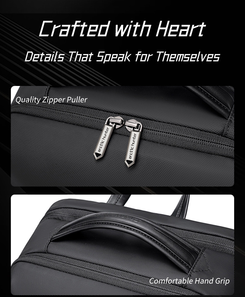ARCTIC HUNTER τσάντα πλάτης B00872 με θήκη laptop 15.6", 14.5L, χακί - Image 8