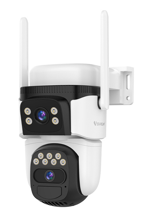 VSTARCAM smart ηλιακή κάμερα CB621DR, dual lens, 3MP, WiFi, SD, PTZ, IP66 - Image 4