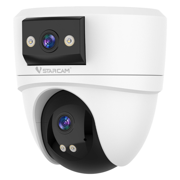 VSTARCAM smart κάμερα CS2DR, 3MP, dual lens, WiFi, PTZ, SD