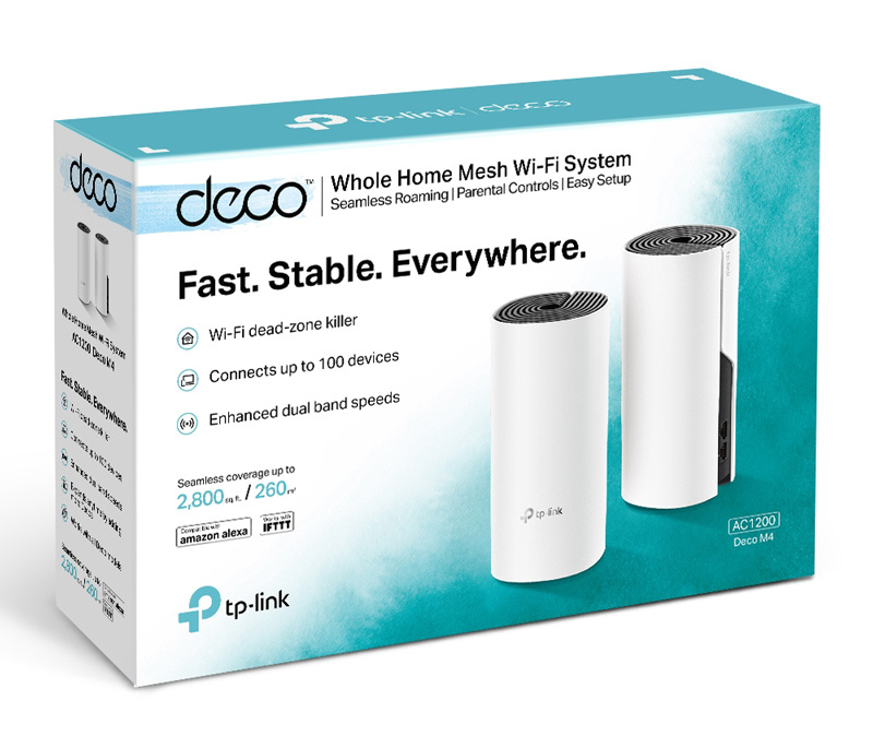 TP-LINK Home Mesh Wi-Fi System Deco M4, AC1200, Ver. 2.0, 2τμχ - Image 5