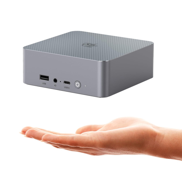 Alternative view of BEELINK mini PC EQR7, AMD Ryzen 7 7735U, 16GB, 500GB M.2, Windows 11 Pro