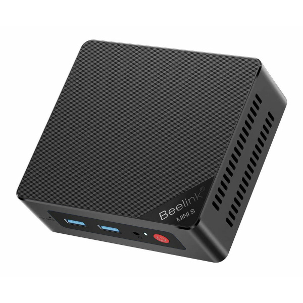 BEELINK mini PC Mini S12, Intel N95, 12GB, 480GB M.2, Windows 11 Pro