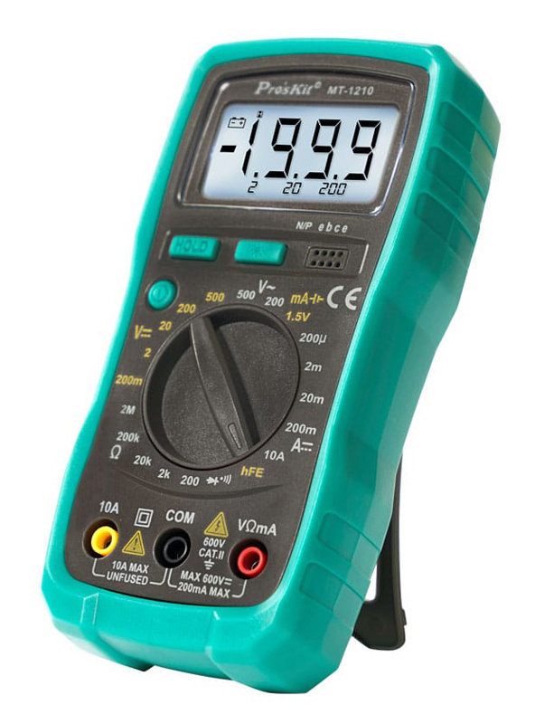 PROSKIT ψηφιακό πολύμετρο MT-1210, μέτρηση AC/DC - Image 7