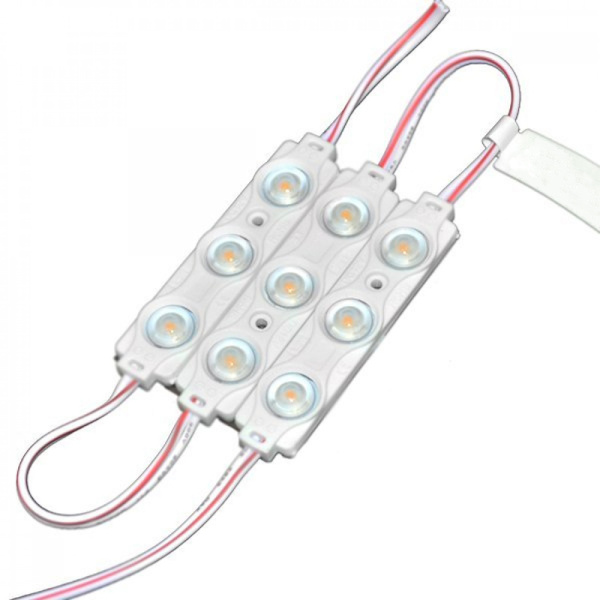 Alternative view of OPTONICA LED lens module 4513, 12V, 0.72W, 3000K, IP65