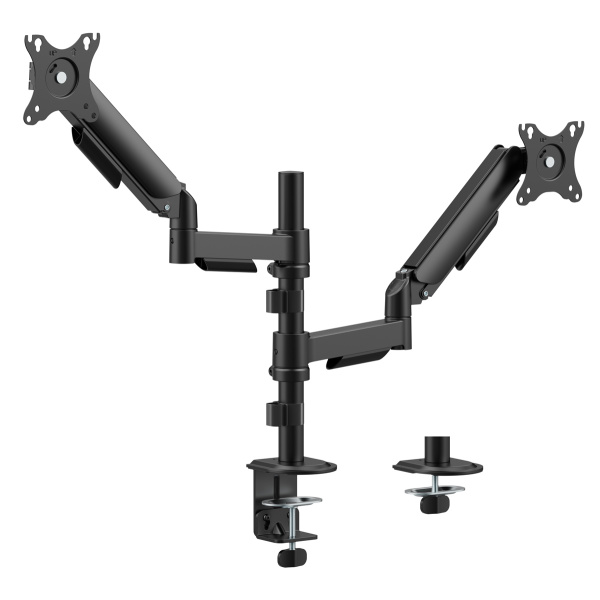POWERTECH βάση γραφείου για 2x οθόνες PT-1628, 17-32", έως 9kg