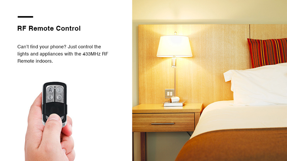 SONOFF Smart Διακόπτης RF2 433MHz, WiFi 2.4GHz, λευκό - Image 6